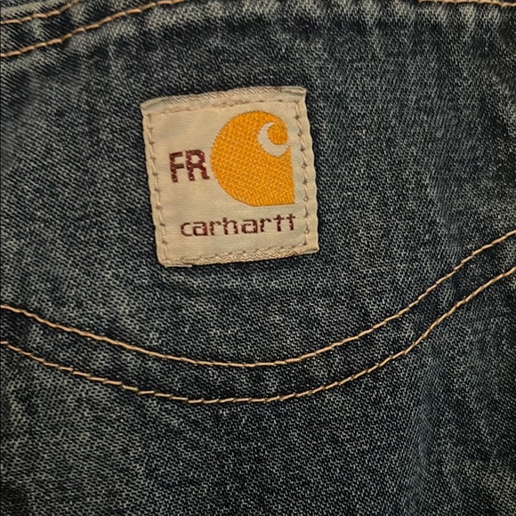 Carhartt Blue Straight Jeans Timeless Fit - Picture 5 of 6